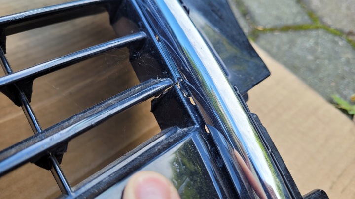 GRILLE CALANDRE AUDI A3 8P LIFT 08-12 GRILLE PARE-CHOCS CALANDRE GRILLE AUDI A3 8P