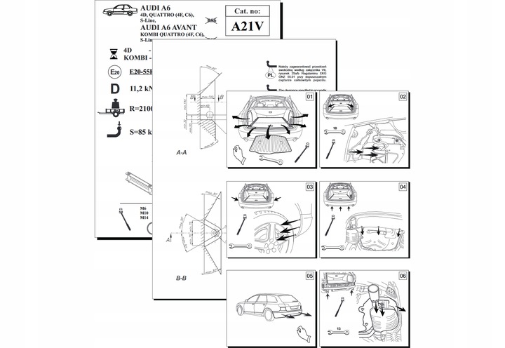 BARRA DE REMOLQUE GANCHO DE REMOLQUE + JUEGO DE CABLES PARA MERCEDES G W461 W463 