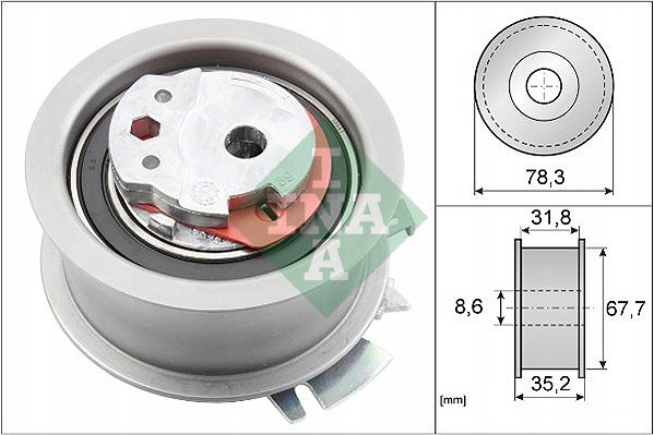 ROLLO CORREA DISTRIBUCIÓN VW 2,0TDI 531062830 