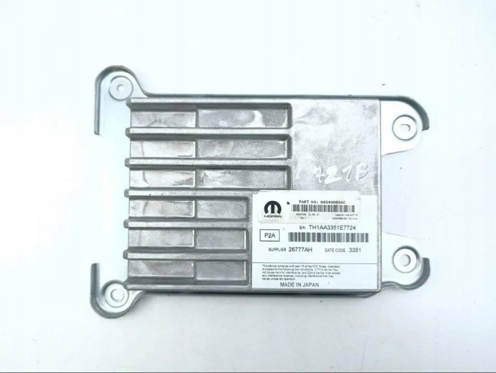 AMPLIFICATEUR JEEP 68549093AC 2022