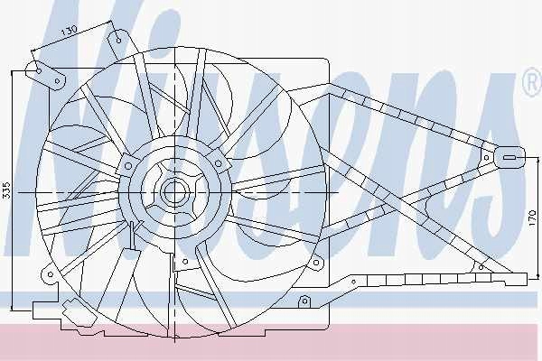VENTILATEUR RADIATEUR