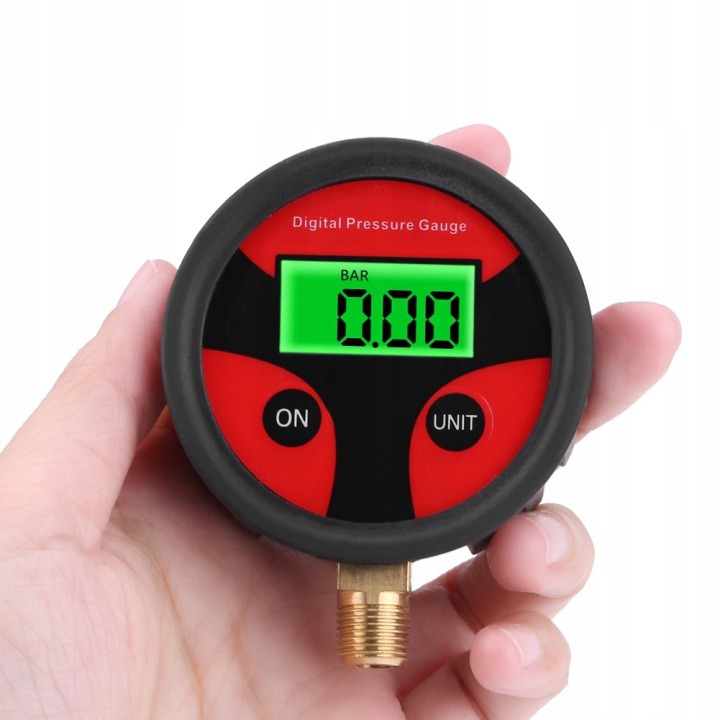 CISNIENIOMIERZ VERS PNEUS MESURE PRESSION PNEUS ROUES 0-200PSI 1/8NPT