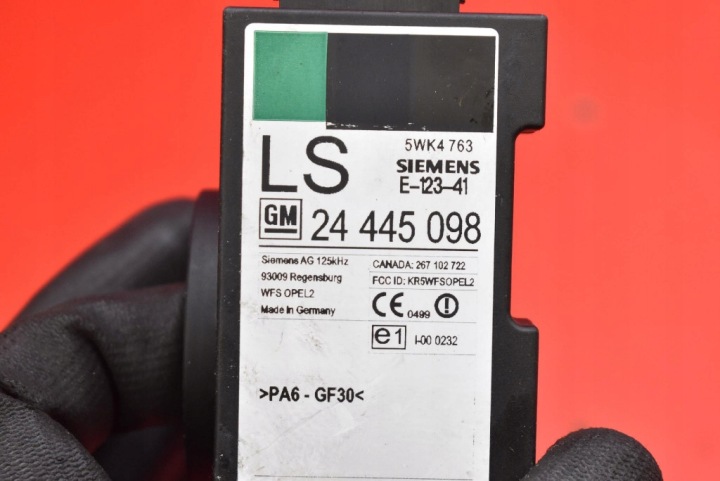 IMMO ORDINATEUR KIT 12214820 DWLZ OPEL MERIVA A 1.6 8V 87 KM 02-06