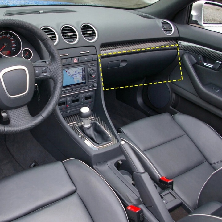COUVERCLE BOÎTE À GANTS SUR GANTS VERS AUDI A4 B6 B7 8E1857124A