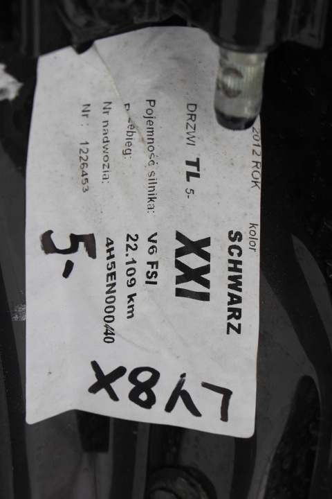 AUDI A8 LONG 4H4 D4 LY8X PORTES GAUCHE AVANT ARRIÈRE CÔTÉ GAUCHE AVANT ARRIÈRE