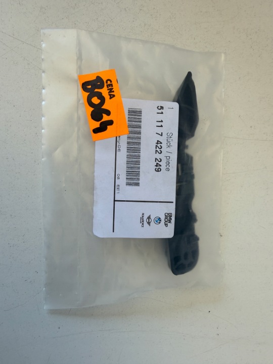 BMW 3 G20 G21 GLISSIÈRE PARE-CHOCS POIGNÉE GARDE-BOUE GAUCHE AVANT 7422249 NEUF ORIGINAL