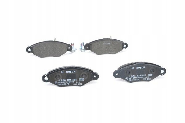 0986424455 BOS PLAQUETTES FREIN RENAULT DROIT KANGOO 97- AVEC CAPTEUR