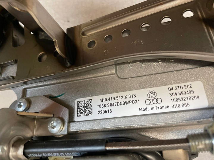 AUDI A8 S8 D4 COLONNE DIRECTION 4H0419512K