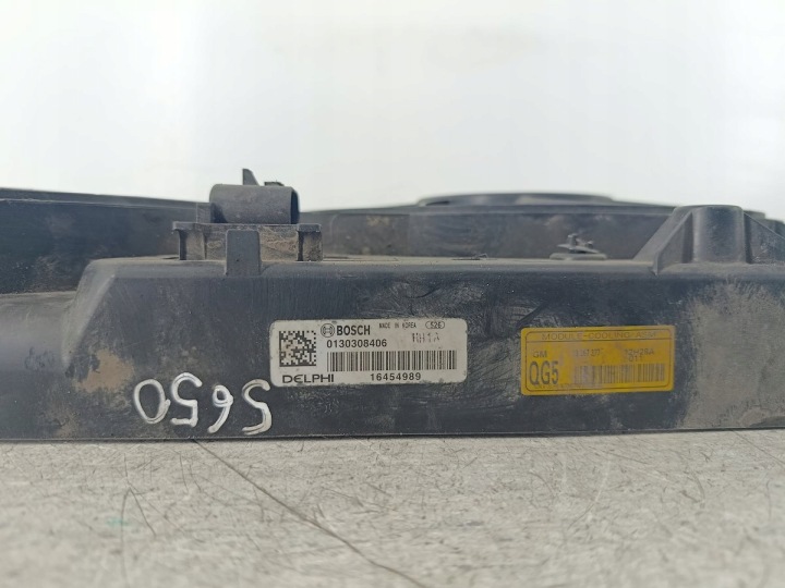 VENTILATEURS DE RADIATEUR CHEVROLET CRUZE 0130308406 16454989 13367377 BOSCH GM