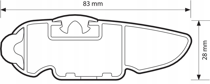 MALETERO DE TECHO NORDRIVE BMW 2 PIEZAS F39 2018- 