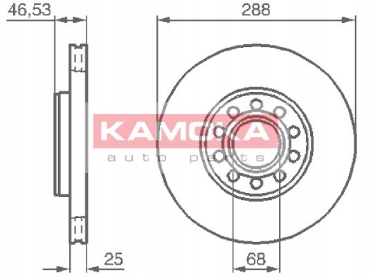 DISQUE DE FREIN VW PASSAT 03-05 photo 4 - milautoparts-fr.ukrlive.com