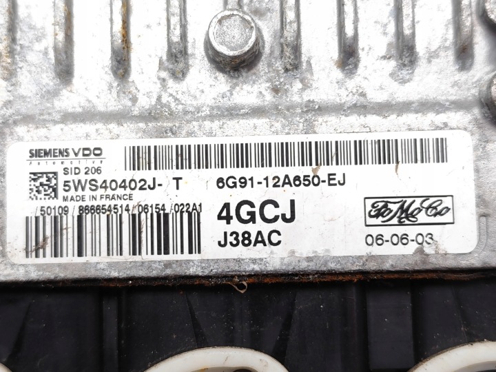 FORD S-MAX CONTRÔLEUR MODULE ECU 2.0 TDCI DIESEL 103KW (140 HP) 5WS40402J