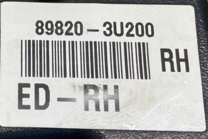 CEINTURE DE SÉCURITÉ ARRIÈRE DROIT KIA SPORTAGE (SL) 898203U200 1.7L DIESEL