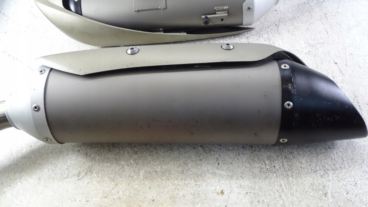 P882 YAMAHA YZF R1 RN12 SILENCIEUX SILENCIEUX ÉCHAPPEMENTS JEU ORIGINAL