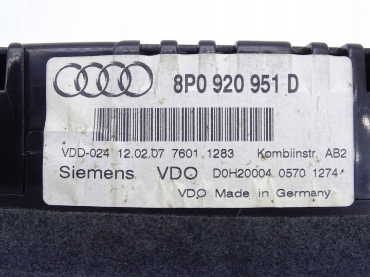 AUDI A3 8P 03-12 2.0 TDI ORDINATEUR KIT