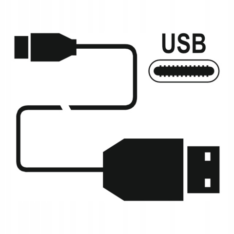 PHARE LAMPE DE POCHE AKUMULATOROWA LED ATELIER 3W1 300LM USB CROCHET AIMANT