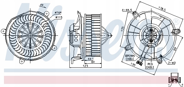 VENTILATEUR NISSENS 87104