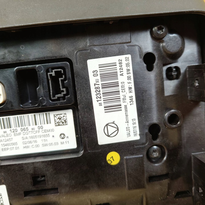 MONITEUR CITROEN C3 9812006580