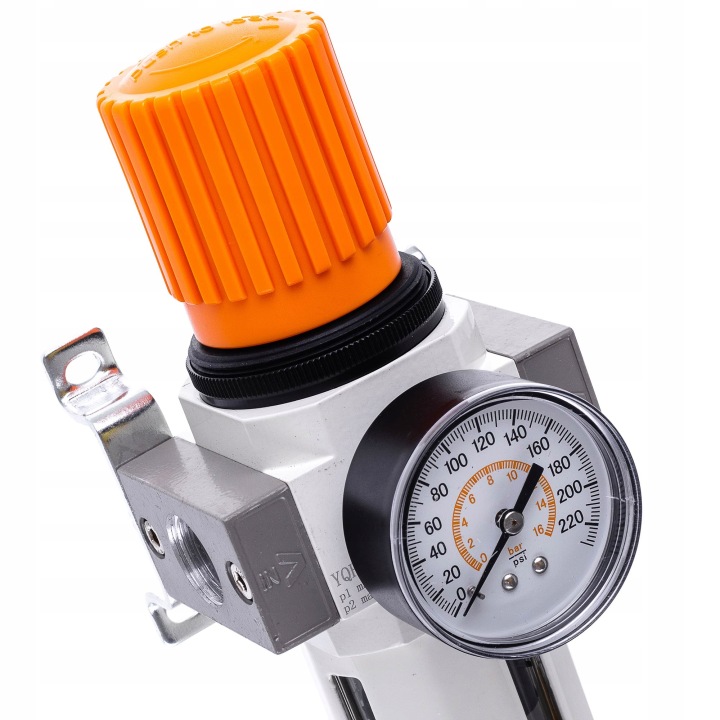 FILTRE DÉSHYDRATEUR RÉDUCTEUR DE VITESSE MANOMÈTRE 16BAR 1/2″ COMPRESSEUR CONNECTEURS TEFLON