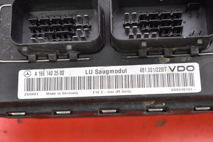 ORDINATEUR CONTRÔLEUR MOTEUR A0275457432 MERCEDES A-KLASA W168 1.6 8V 102 KM