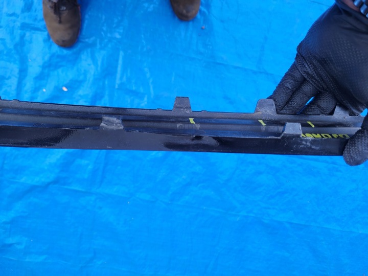 FORD MONDEO V MK5 MOULURE PARE-CHOCS ARRIÈRE ARRIÈRE BERLINE DS73-17K922-W