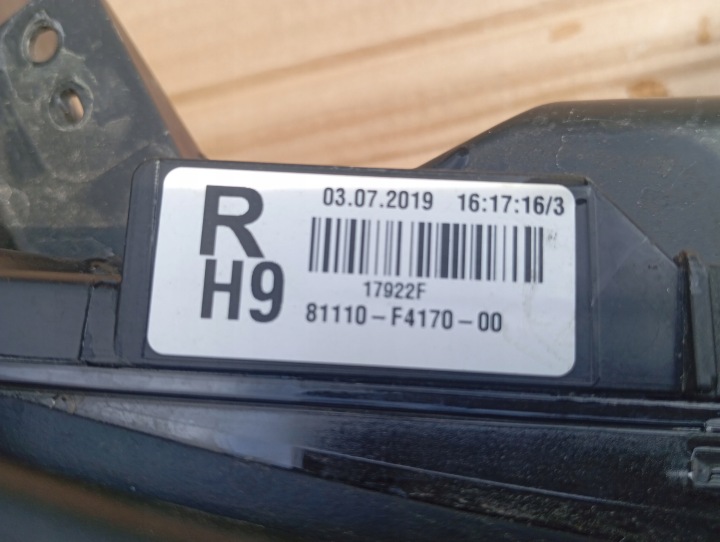 PHARE DROITE TOYOTA CHR COMPLET LED C-HR PROJECTEUR DROIT AVANT