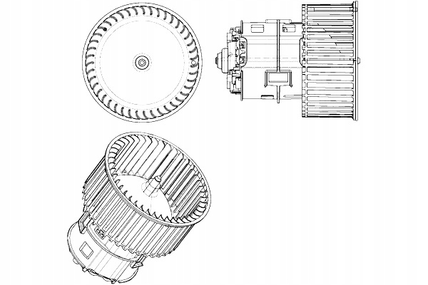 VENTILADOR SOPLADORES AUDI A4 ALLROAD B8 A4 B8 A5 Q5 1.8-4.2 