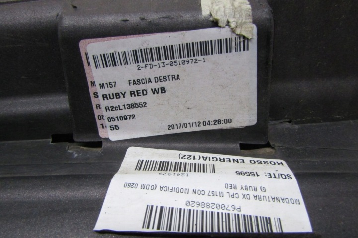 MOULURE SEUIL DROITE MASERATII GHIBLI M157 13-