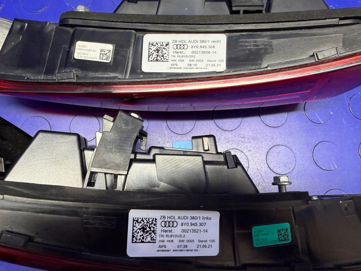 AUDI A3 8Y ENSEMBLE PHARE ARRIÈRE LED MATRIX EUROPE ORIGINAL 8Y0945207 307