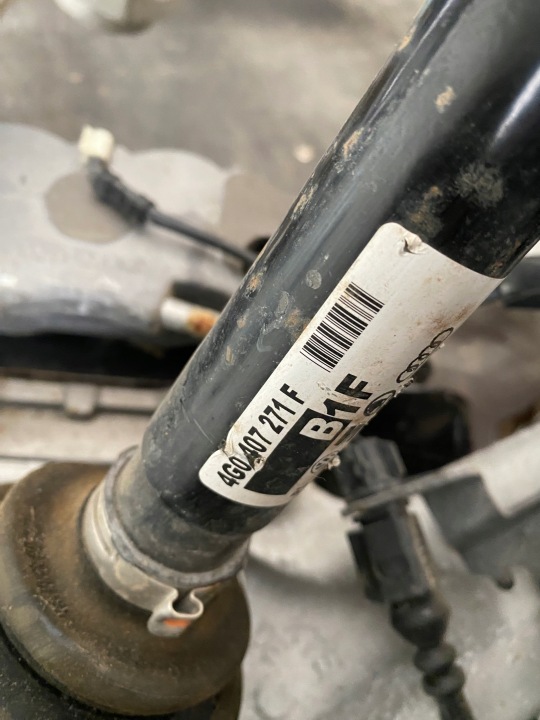 AUDI A8 D4 4H LIFT ROTULE DE DIRECTION GAUCHE AMORTISSEUR DEMI-ARBRE 4H0407241L 4H0616039AK