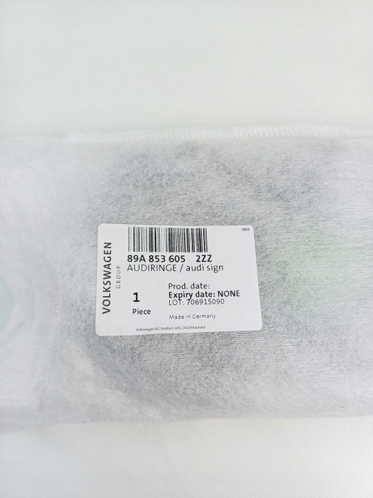EMBLÈME AVANT INSIGNE AVANT LOGO AUDI Q4 E-TRON 89A853605