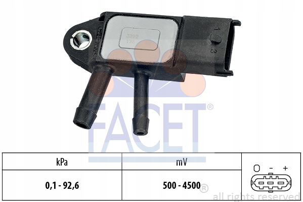 SENSOR DE VACÍO 10.3292/FAC FACET 