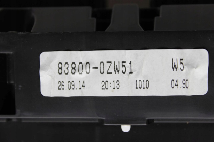TOYOTA AURIS E180 2014 COMPTEUR COMPTEUR DE VITESSE