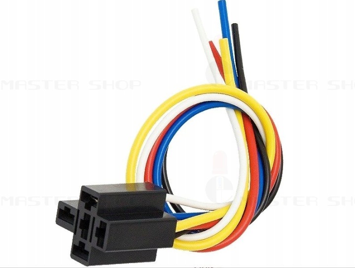 RELAIS 40A 12V JD1914 5 GOUPILLE AVEC DOUILLE AUTOMATE FEUX DIURNES FJD