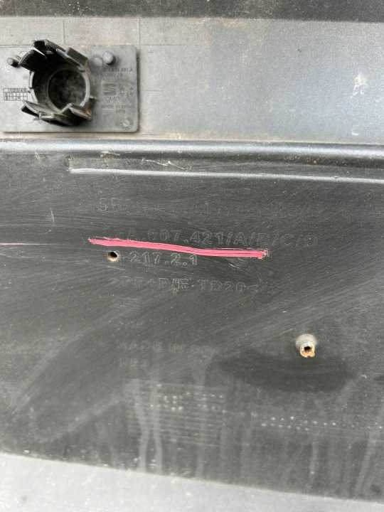 PARE-CHOCS ARRIÈRE SEAT LEON IV HAYON 5FA807421A
