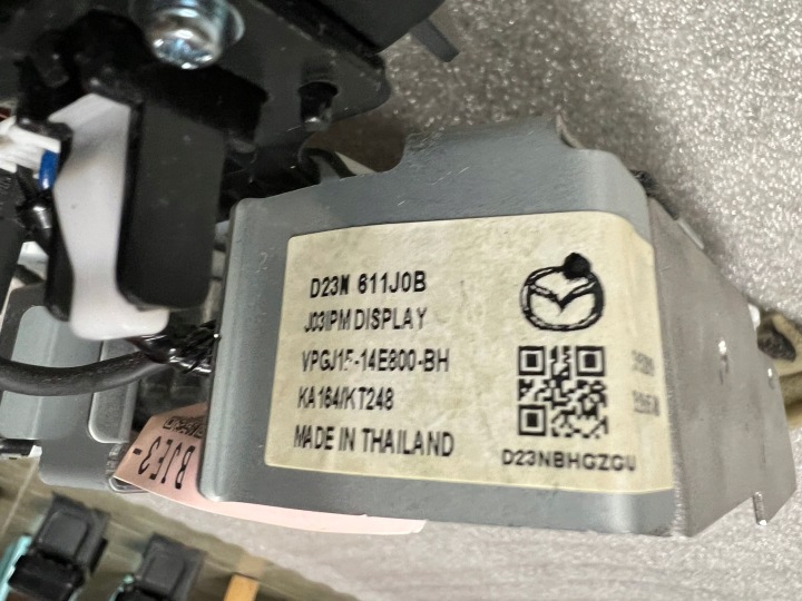 MAZDA CX-3 RADIO MONITEUR NAVIGATION ÉCRAN 2019 ANNÉE BAAR669C0S