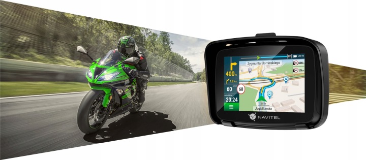 NAVIGATION MOTOCYCLETTE NAVITEL G590 MOTO HYDROFUGE POLOGNE I EUROPE