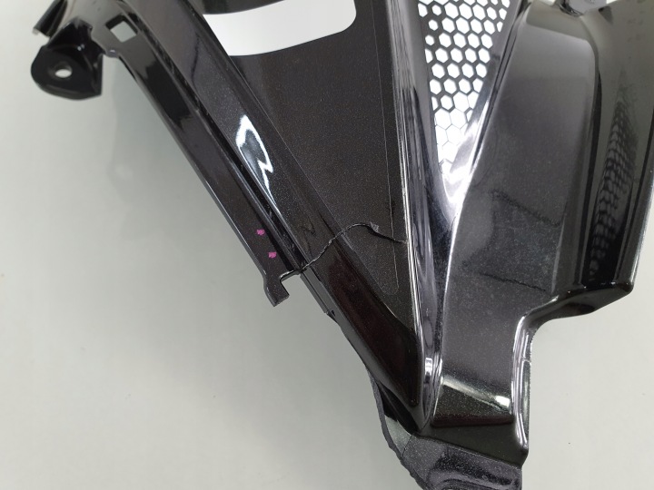 F568 KAWASAKI VERSYS 650 CÔTÉ DÉFLECTEUR D'AIR PROTECTION GAUCHE