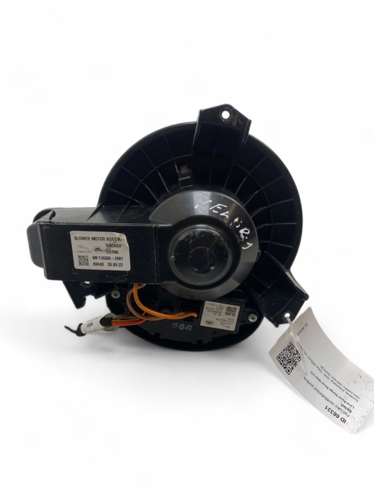 LAND ROVER RANGE ROVER VELAR 2020 VENTILATEUR CONDUIT D'AIR VENTILATEUR