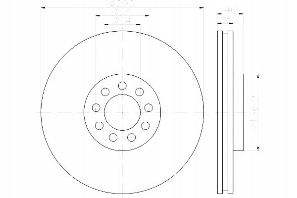 DISQUES DE FREIN HELLA PAGID 504121612 2996121 178 photo 1 - milautoparts-fr.ukrlive.com