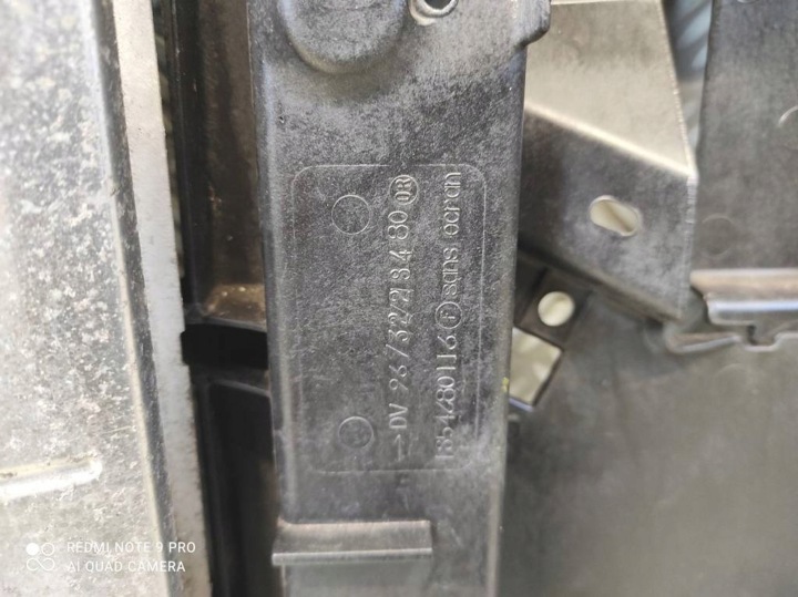 PANNEAU AVANT RENFORCEMENT RADIATEUR EAU CLIMATISATION VENTILATEUR CITROEN DS3 1.6 VTI