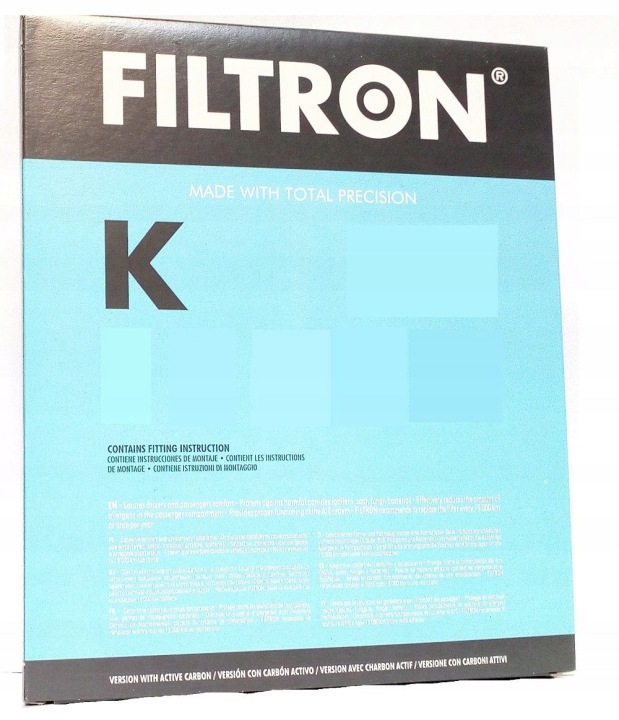 FILTRON FILTRE VENTILATION ESPACES PASAZERSKIEJ