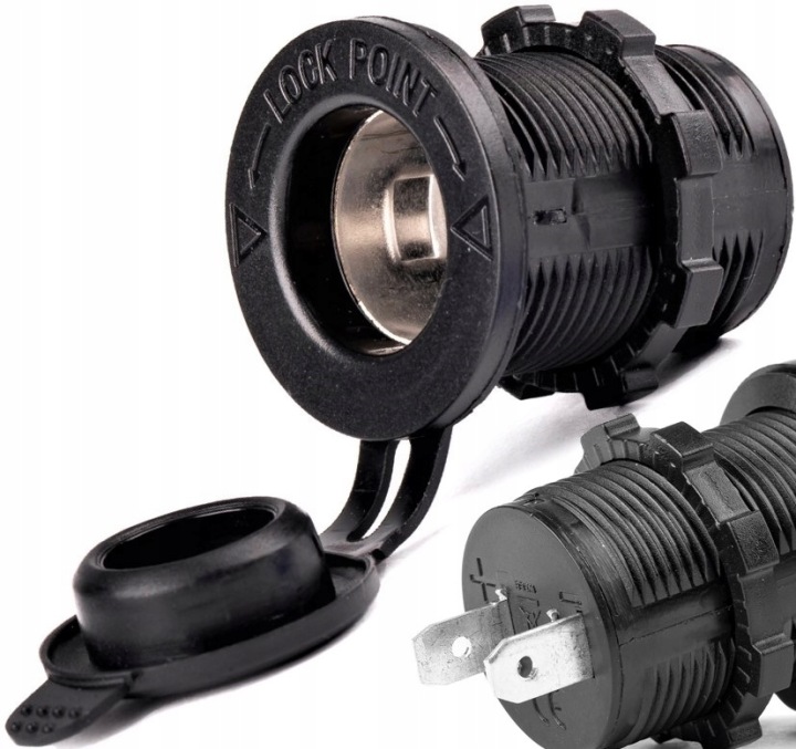 SUPPLÉMENTAIRE PRISE RÉSEAUX ÉLECTRIQUES VERS POSITION 12V 24V MOD-01 QUALITÉ