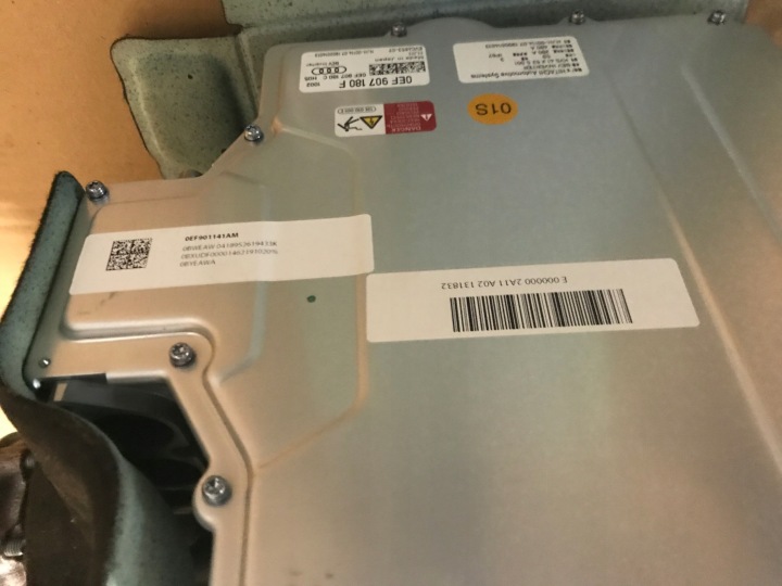 MOTEUR AUDI E-TRON ARRIÈRE 0EF901141AM 20 KM