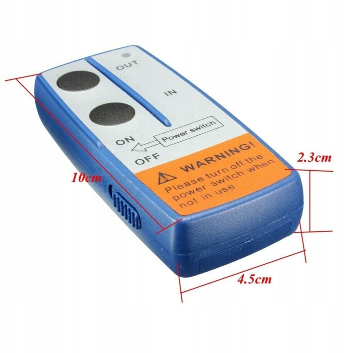 TÉLÉCOMMANDE VERS WYCIAGARKI ÉLECTRIQUE SANS FIL 30 M 12V/24V 434 MHZ 50 MAH