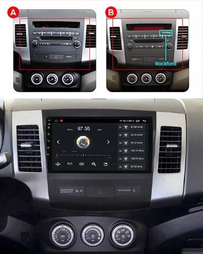 MITSUBISHI OUTLANDER 2 PEUGEOT 4007 RADIO ANDROID 