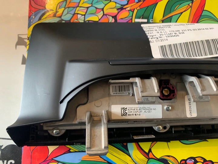 ÉCRAN MONITEUR MONITEUR BMW I8 I12 9309532