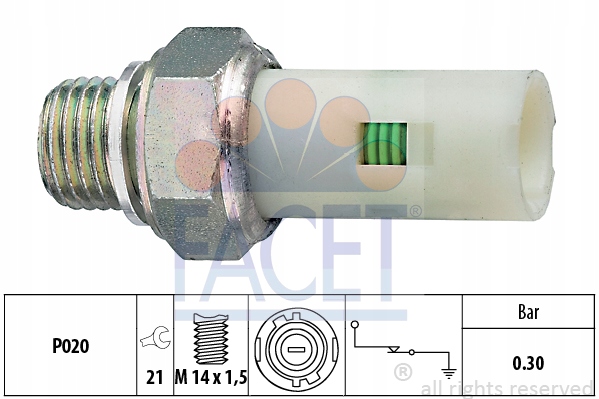 SENSOR DE PRESIÓN ACEITES RENAULT FACET 