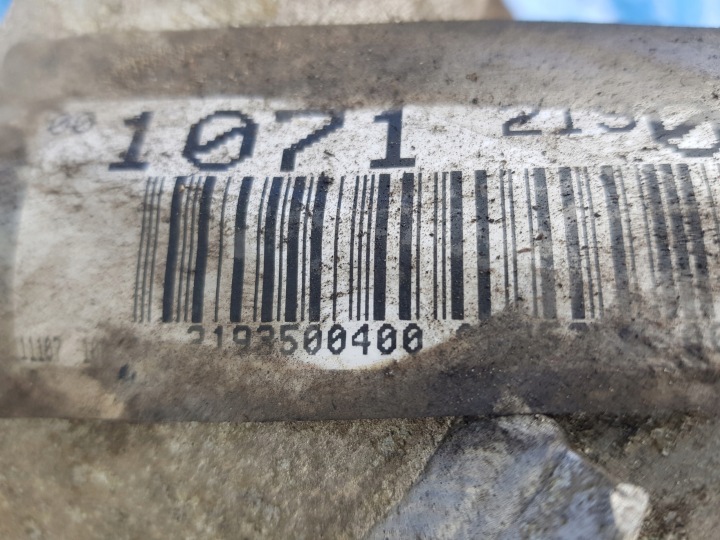 BERCEAU ARRIÈRE MERCEDES CLS W219 2193500400 POUTRE CHÂSSIS CHÂSSIS