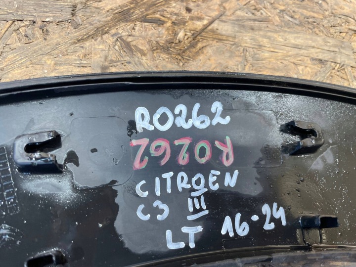 CITROEN C3 III 3 16-24 MOULURE REVÊTEMENT SUR AILE GAUCHE ARRIÈRE ARRIÈRE